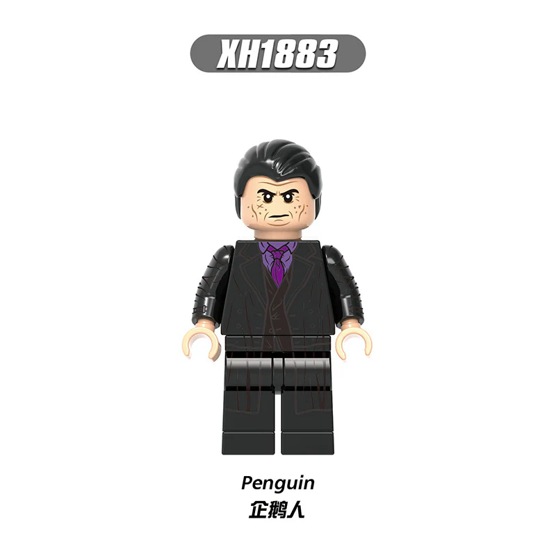 Superhero Batman Riddler Penguin Catwoman X0334 Minifigures - Image 6
