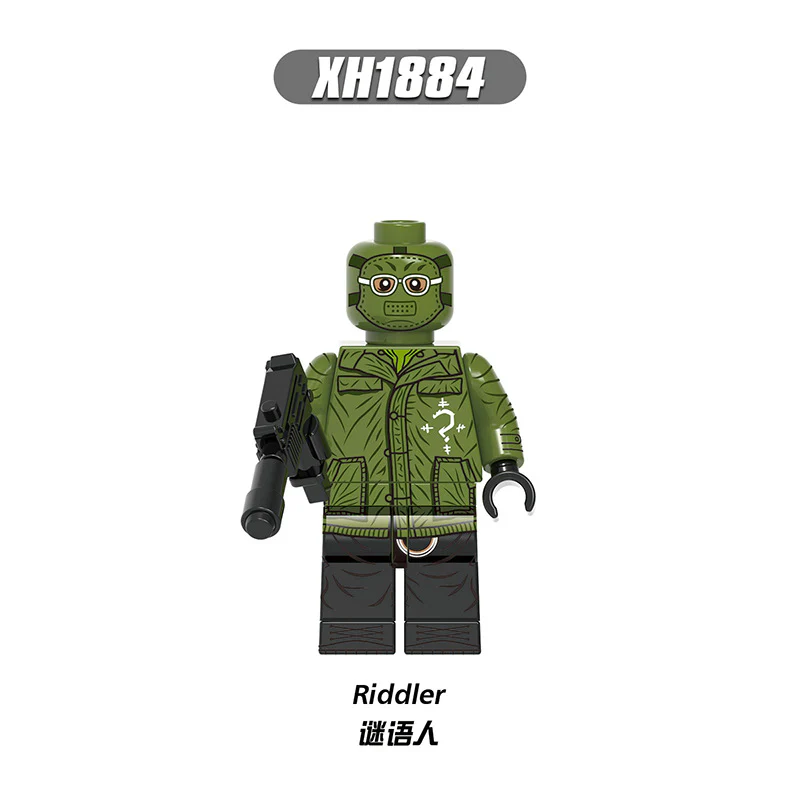 Superhero Batman Riddler Penguin Catwoman X0334 Minifigures - Image 7