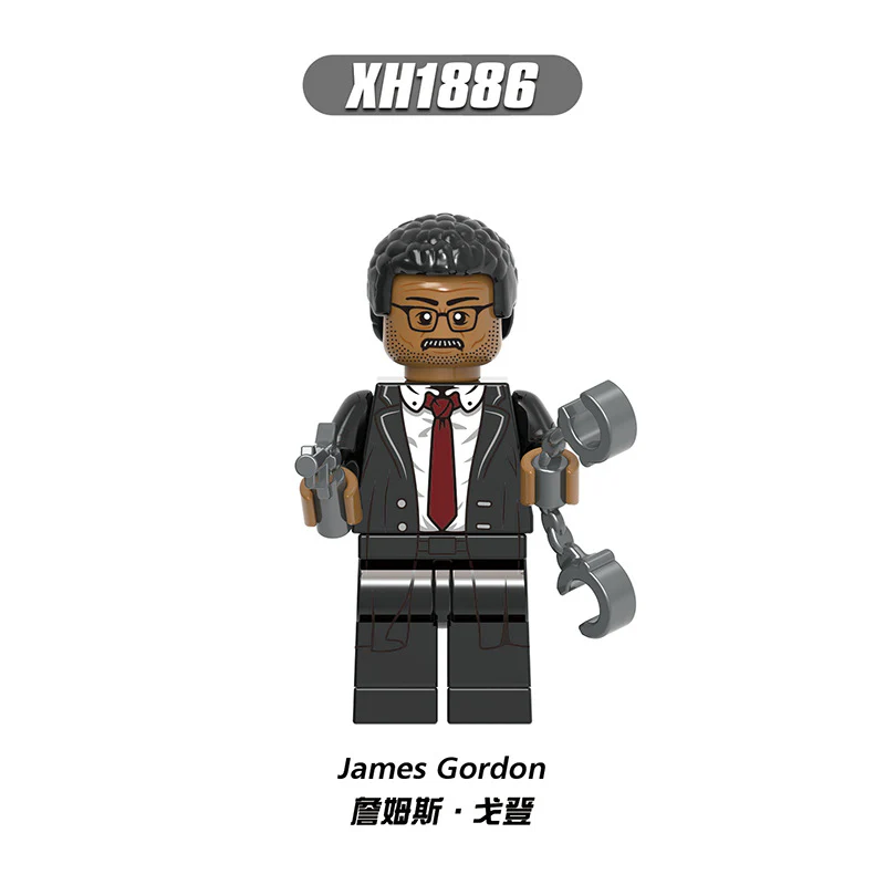 Superhero Batman Riddler Penguin Catwoman X0334 Minifigures - Image 9