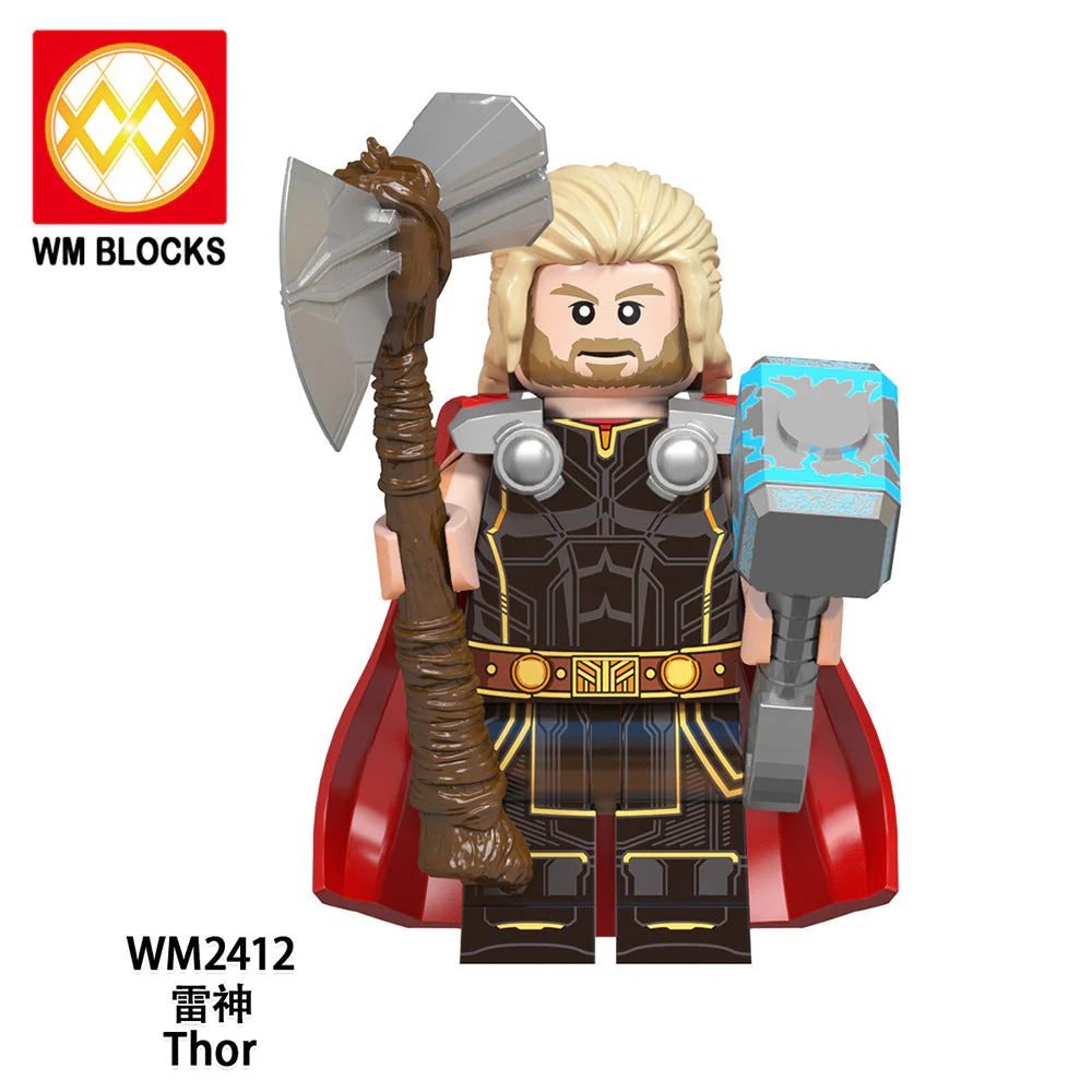 Superhero Series Thor Star-Lord Minifigure WM6146 - Image 2