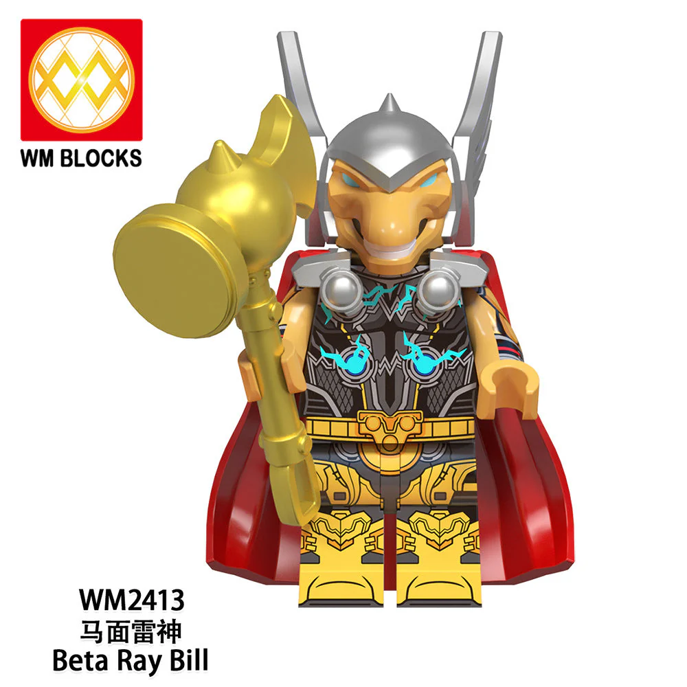 Superhero Series Thor Star-Lord Minifigure WM6146 - Image 3