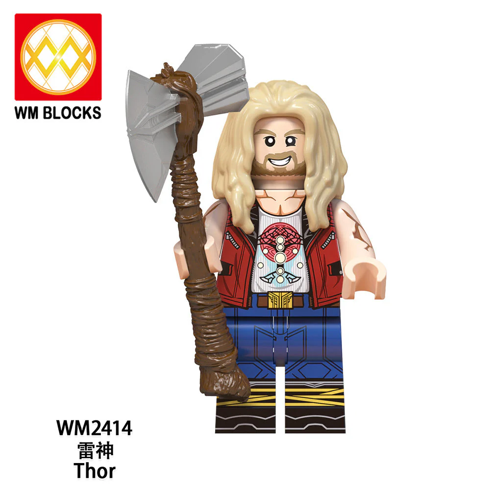 Superhero Series Thor Star-Lord Minifigure WM6146 - Image 4