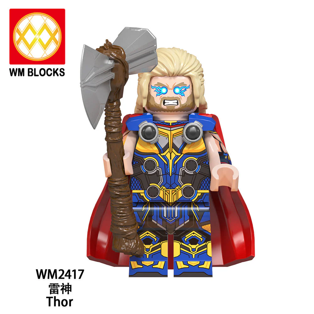 Superhero Series Thor Star-Lord Minifigure WM6146 - Image 7