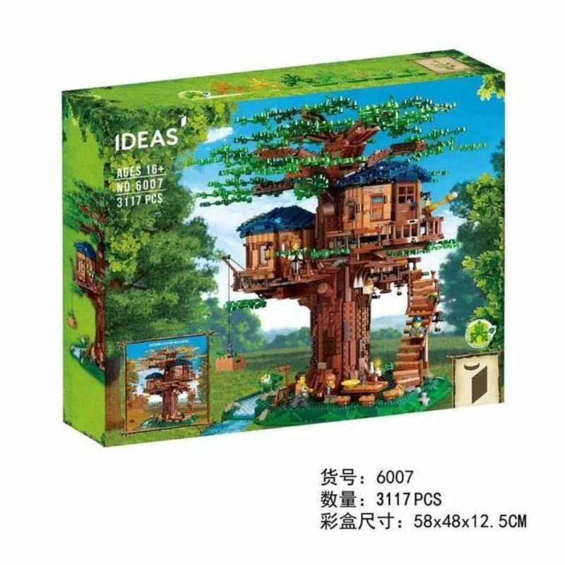 3117pcs  Tree house - Image 3