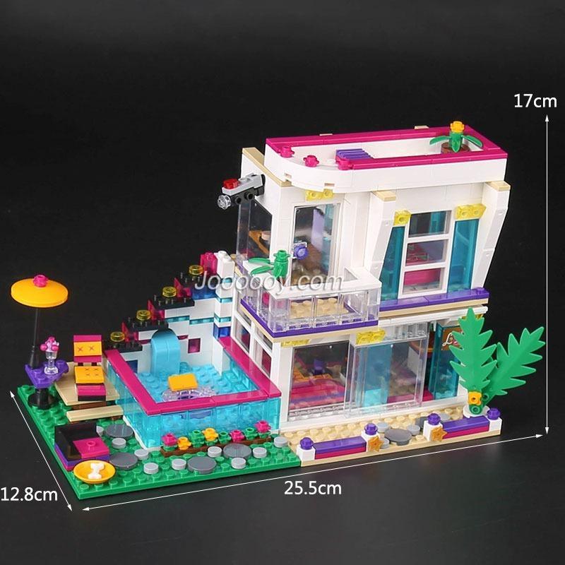 597 pcs Livi's Pop Star House girl 41135 - Image 2