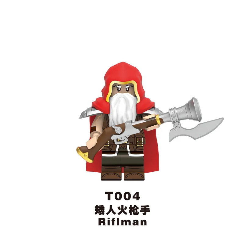 T001-008 Warcraft Series Militia Footman Minifigures - Image 5