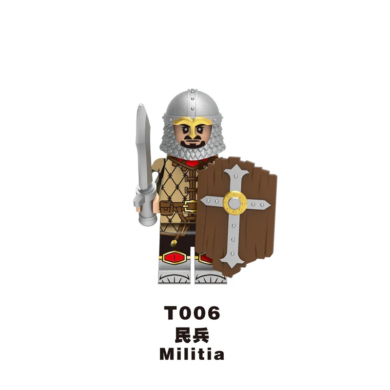 T001-008 Warcraft Series Militia Footman Minifigures - Image 7