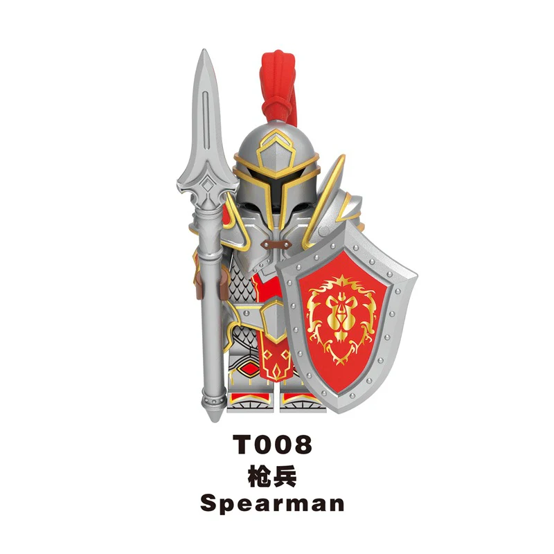 T001-008 Warcraft Series Militia Footman Minifigures - Image 9