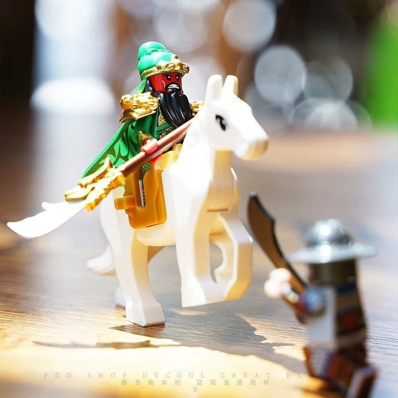 Three Kingdoms Heroes Ancient Soldier Minifigures with original box - Image 5