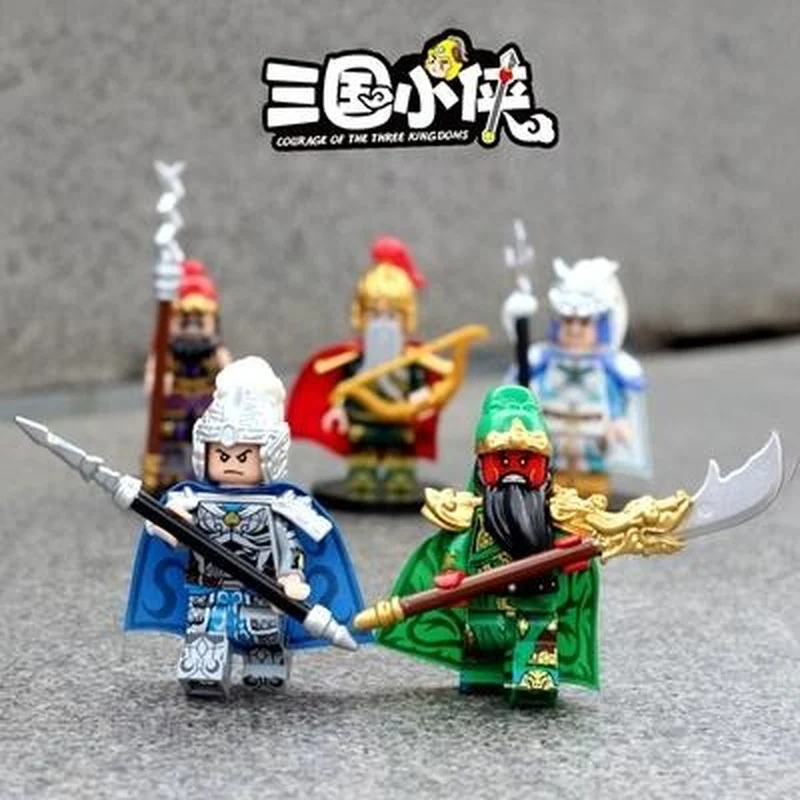 Three Kingdoms Heroes Ancient Soldier Minifigures with original box - Image 7