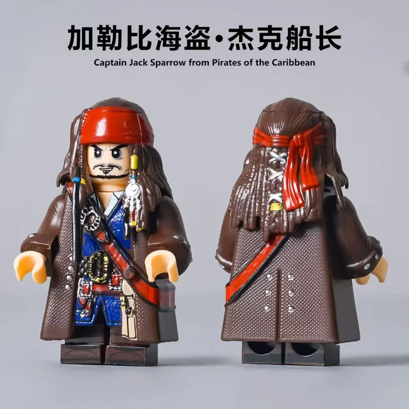 TL03-LT04 Pirate Minifigure Captain Jack - Image 2