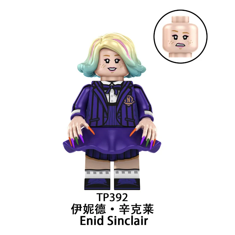 TP1048 Wednesday Addams Series Minifigures - Image 7