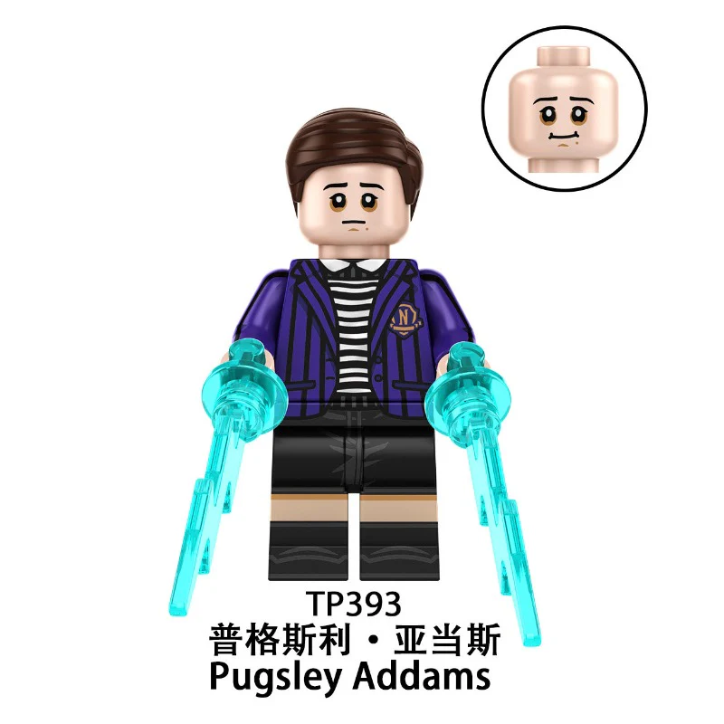 TP1048 Wednesday Addams Series Minifigures - Image 8