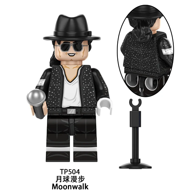 TP1062 michael jackson character Minifigures - Image 3