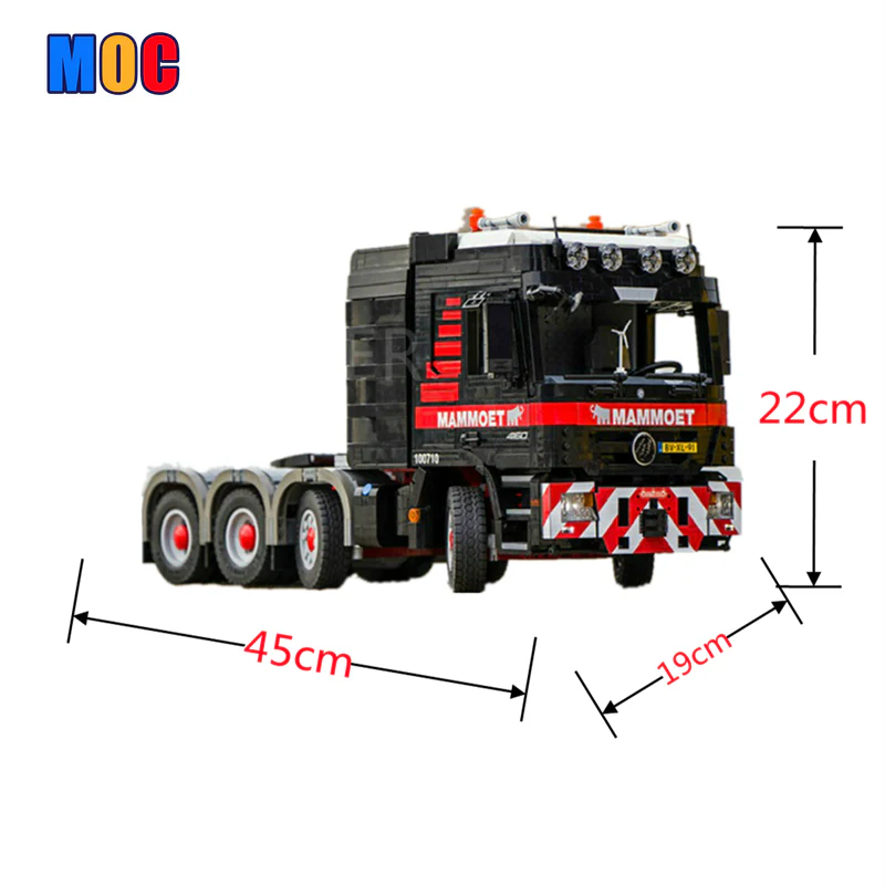 Tractor Truck-Remote Control Components MOC-6075 & MOC-3619 - Image 7