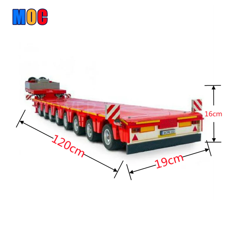 Tractor Truck-Remote Control Components MOC-6075 & MOC-3619 - Image 8
