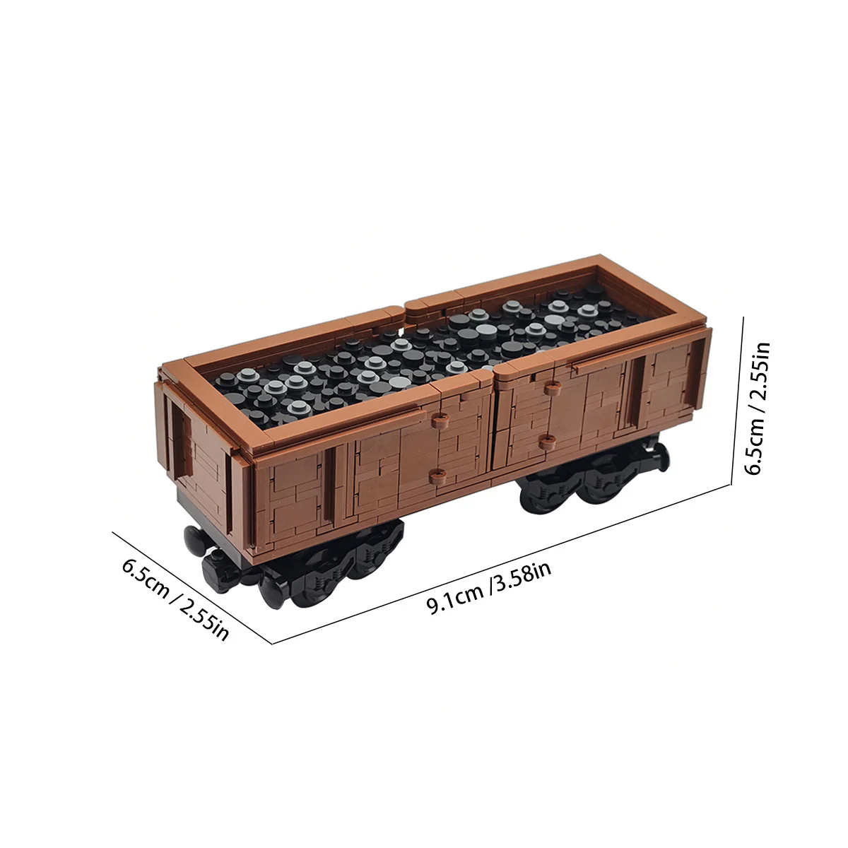 Train carriages: German freight wagons / stone transport wagons / coal transport wagons / low-sided wagons - Image 2