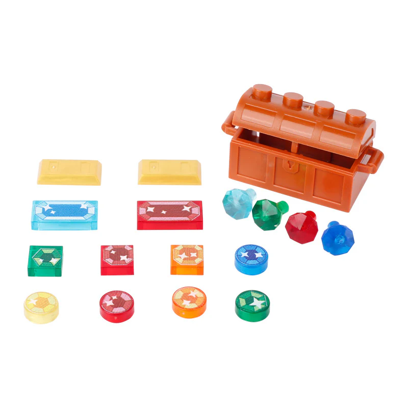 Treasure Treasure Map Diamond Print Set Minifigure Accessories - Image 6