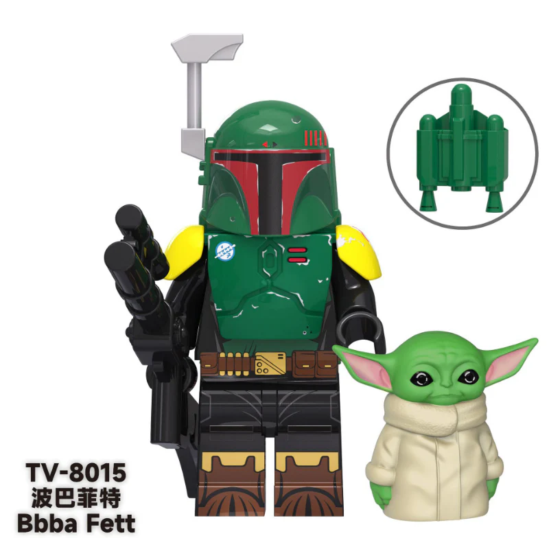 TV6102 Star Wars series Bo Buffett The Mandalorian Minifigures - Image 2