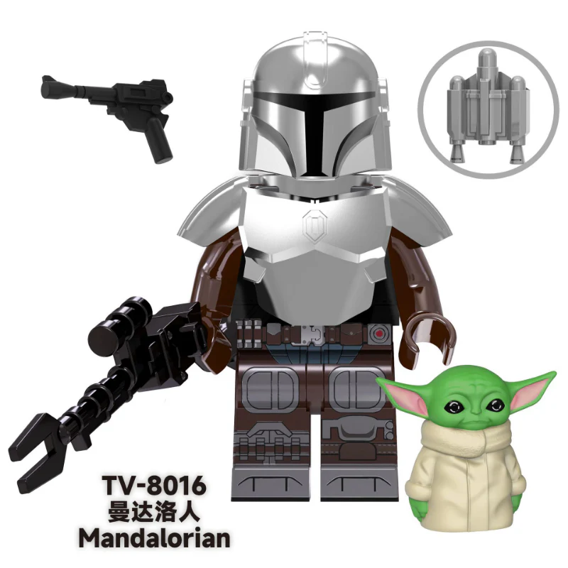 TV6102 Star Wars series Bo Buffett The Mandalorian Minifigures - Image 3