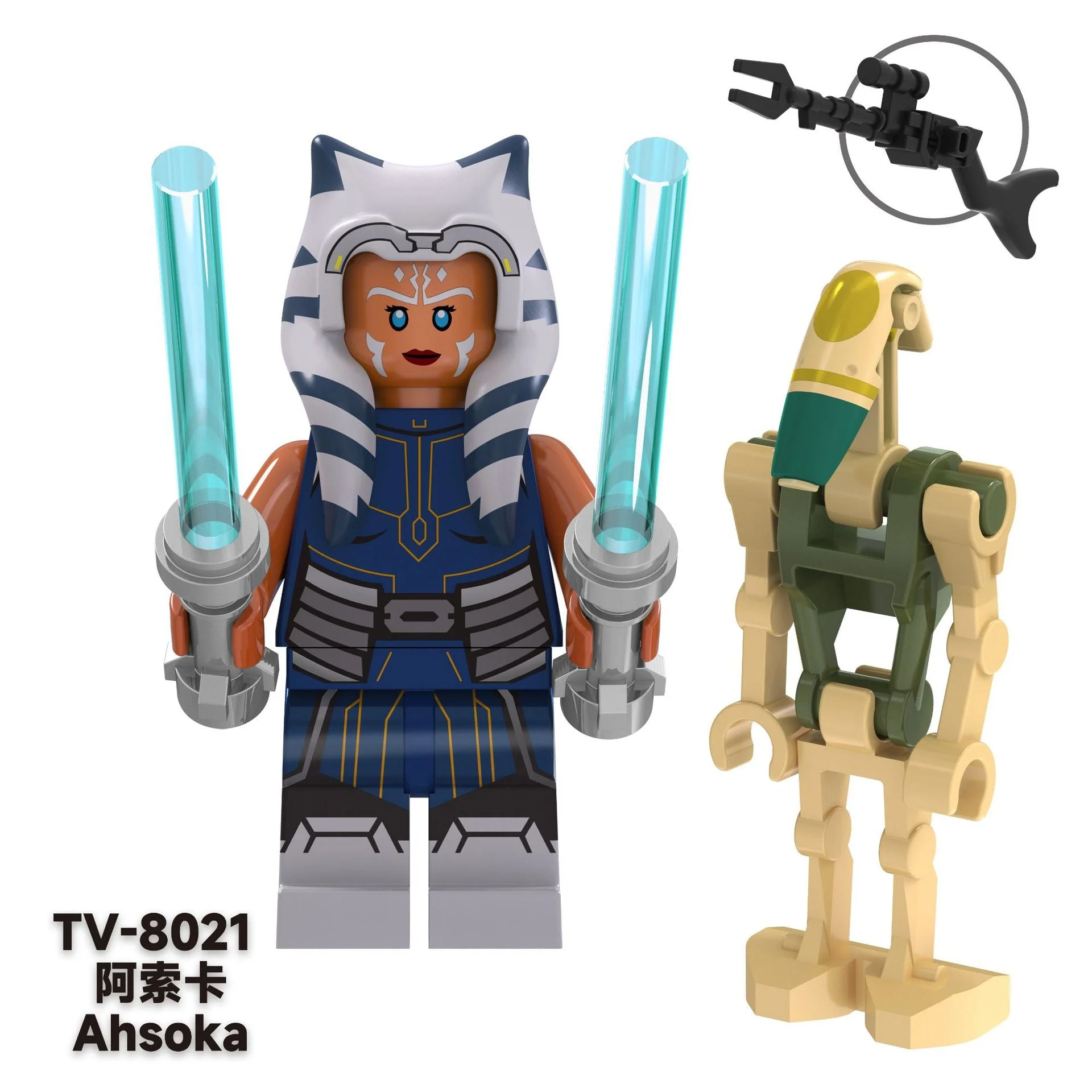 TV6103 Star Wars Clone Troopers Airborne Ahsoka Minifigures - Image 13