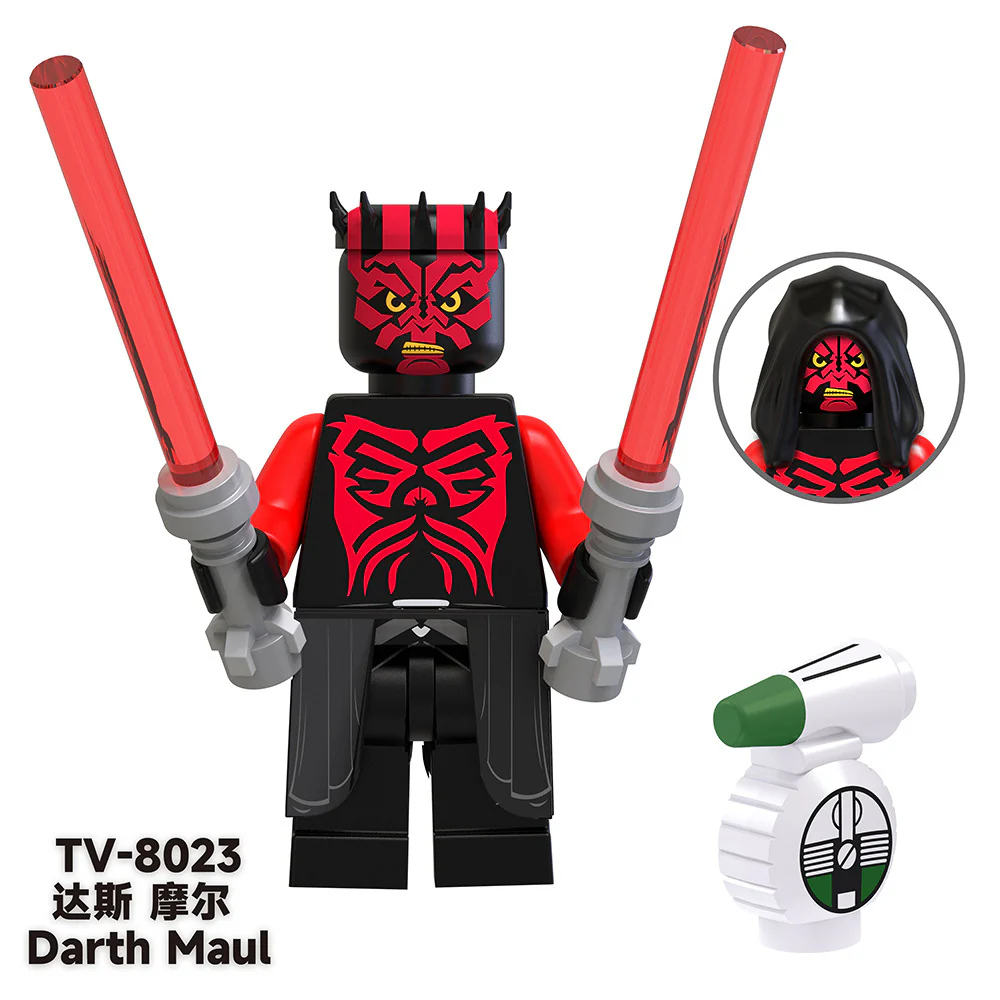TV6104 Sci-fi series Baccarat Commander Rey Kailoren Minifigures - Image 2