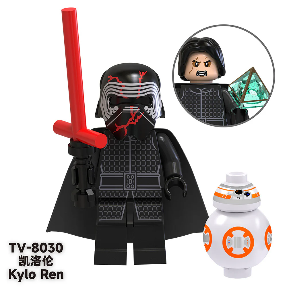 TV6104 Sci-fi series Baccarat Commander Rey Kailoren Minifigures - Image 9