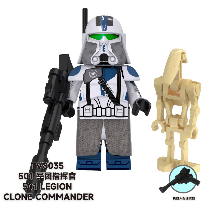 TV6105 Star Wars Series Luke Skywalker Minifigures - Image 7
