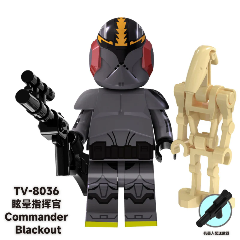 TV6105 Star Wars Series Luke Skywalker Minifigures - Image 8