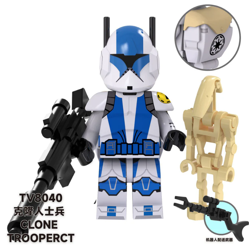TV6106 Star Wars Clone Troopers Minifigures - Image 3