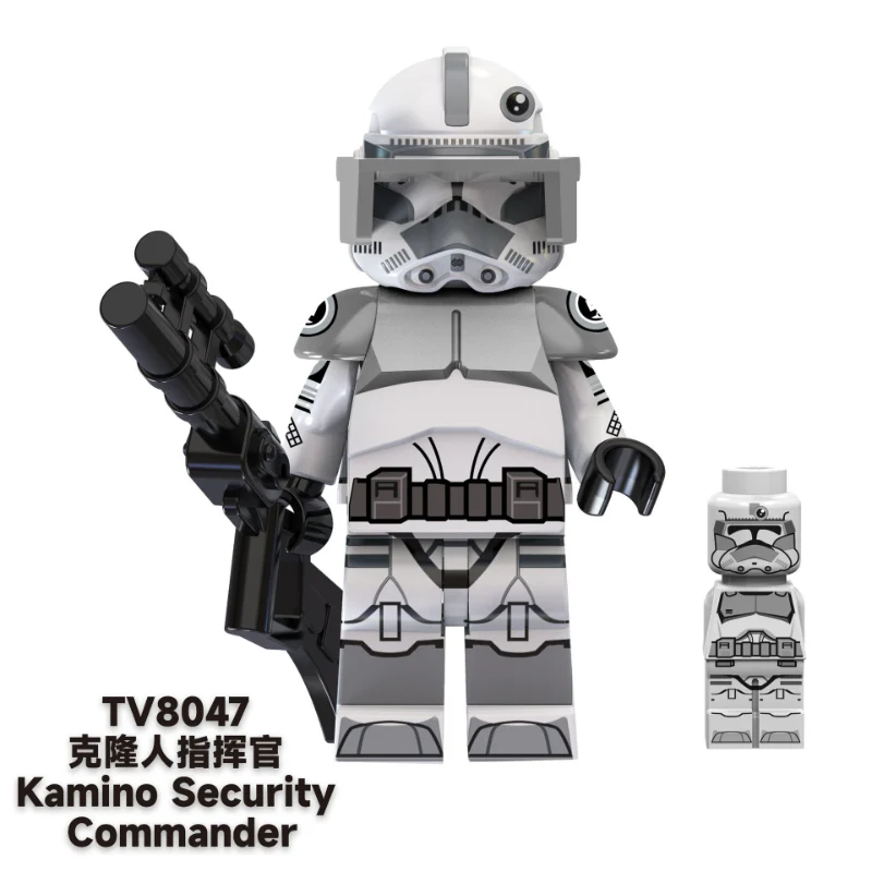 TV6107 Sci Fi Series Clone Commander Ahsoka Minifigures - Image 2