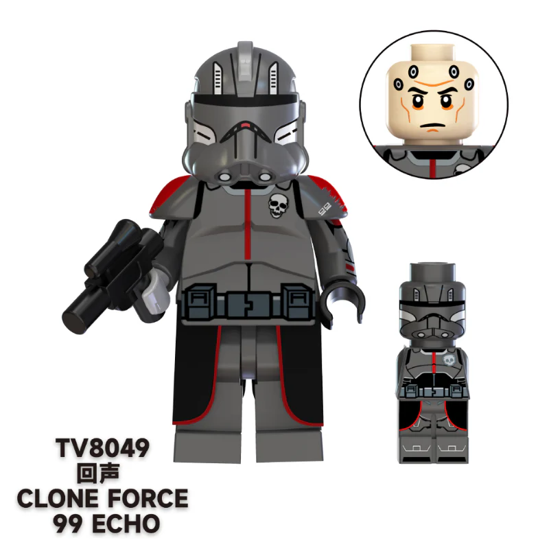 TV6107 Sci Fi Series Clone Commander Ahsoka Minifigures - Image 3