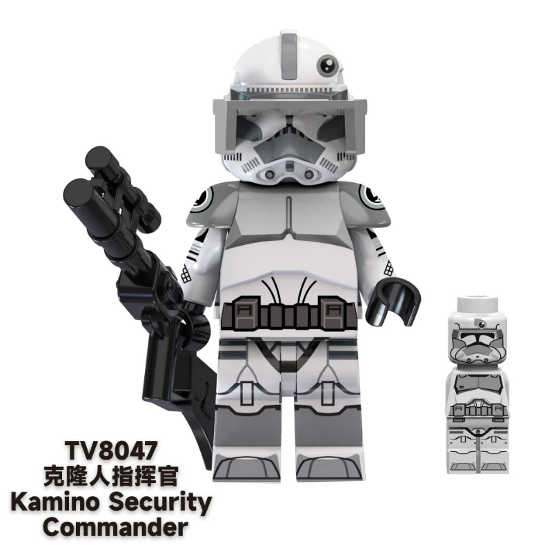 TV6107 Sci Fi Series Clone Commander Ahsoka Minifigures - Image 6