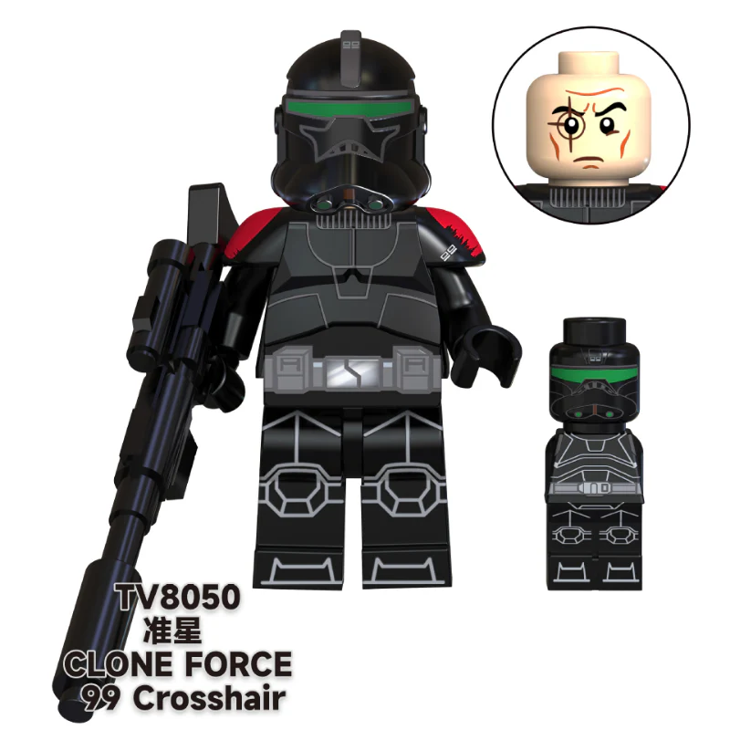 TV6107 Sci Fi Series Clone Commander Ahsoka Minifigures - Image 8