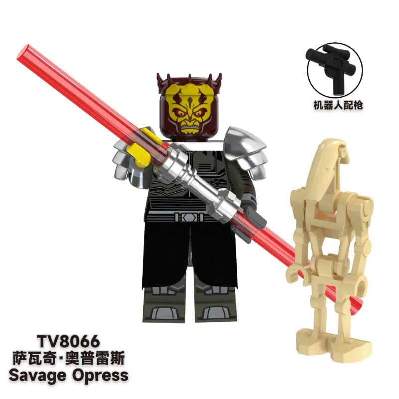 TV6109 Star Wars Series The Mandalorian Blacksmith Han Solo Minifigures - Image 5
