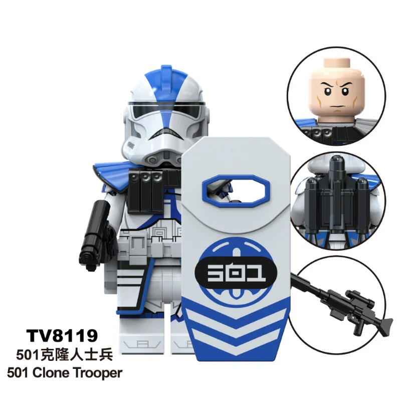 TV6114 TV6115 TV6116 Star Wars Series Minifigures - Image 10
