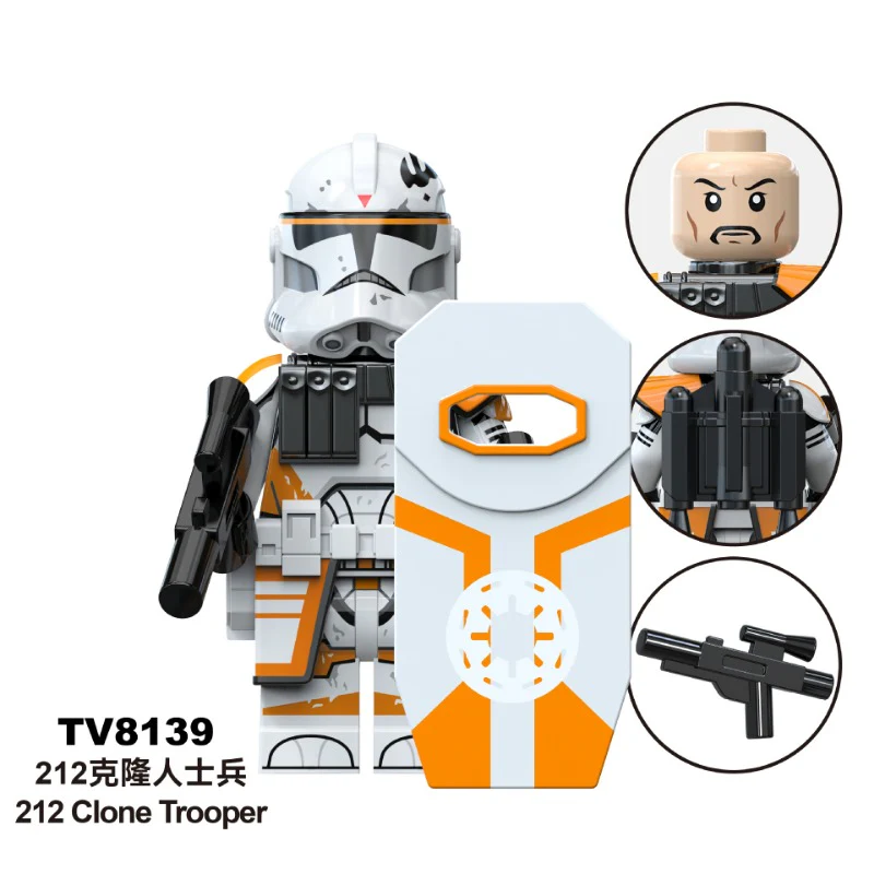 TV6114 TV6115 TV6116 Star Wars Series Minifigures - Image 30