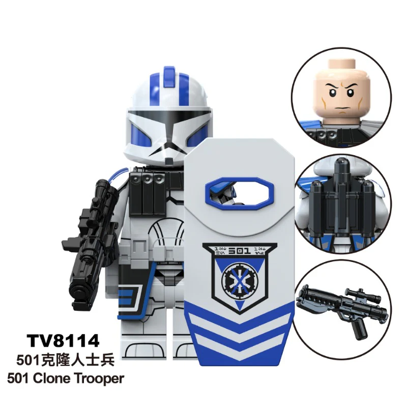 TV6114 TV6115 TV6116 Star Wars Series Minifigures - Image 5