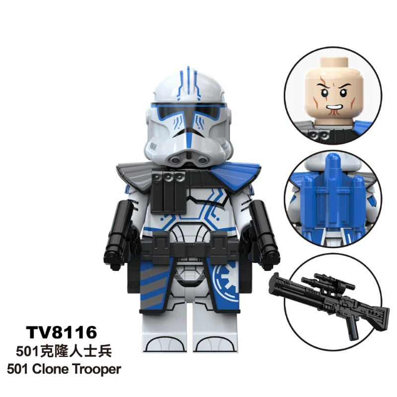 TV6114 TV6115 TV6116 Star Wars Series Minifigures - Image 7