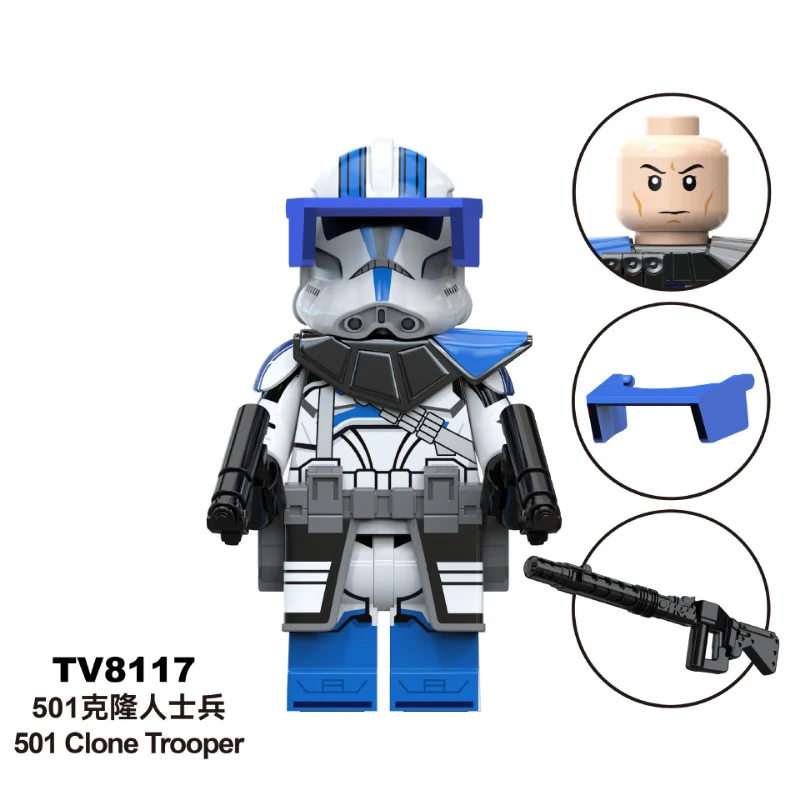 TV6114 TV6115 TV6116 Star Wars Series Minifigures - Image 8
