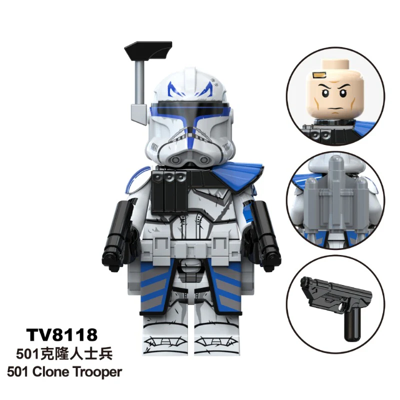 TV6114 TV6115 TV6116 Star Wars Series Minifigures - Image 9