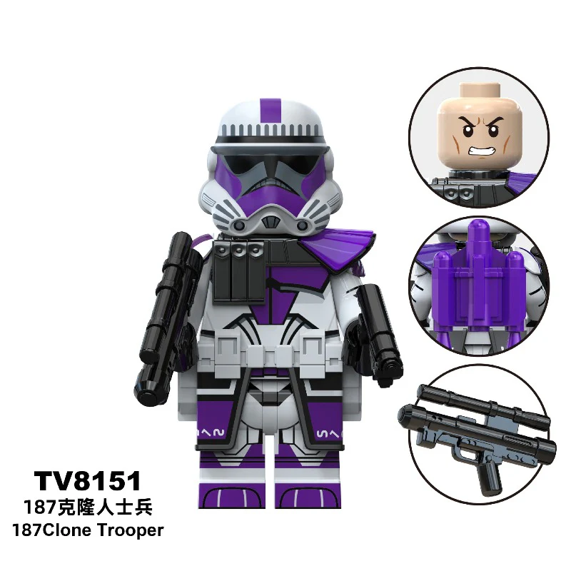 TV6117 TV6118 TV6119 Star Wars Series Minifigures - Image 13