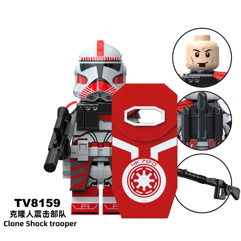TV6117 TV6118 TV6119 Star Wars Series Minifigures - Image 21