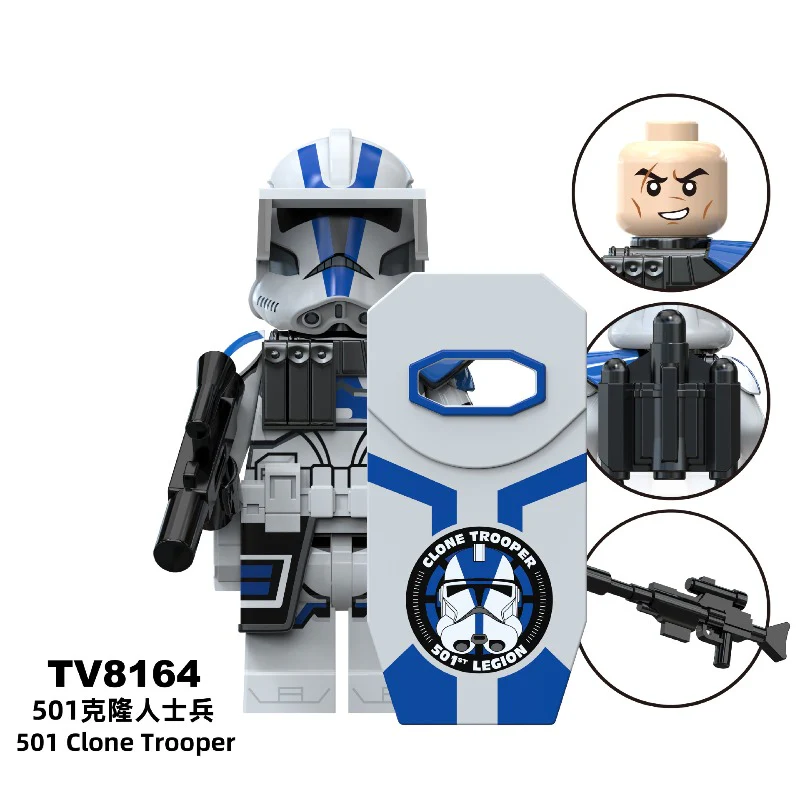 TV6117 TV6118 TV6119 Star Wars Series Minifigures - Image 26