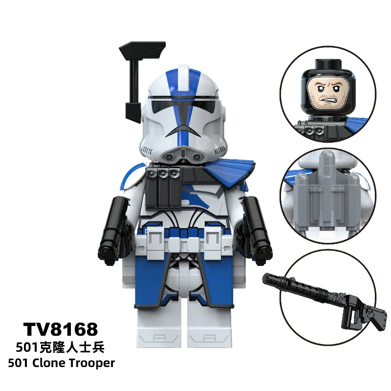 TV6117 TV6118 TV6119 Star Wars Series Minifigures - Image 30
