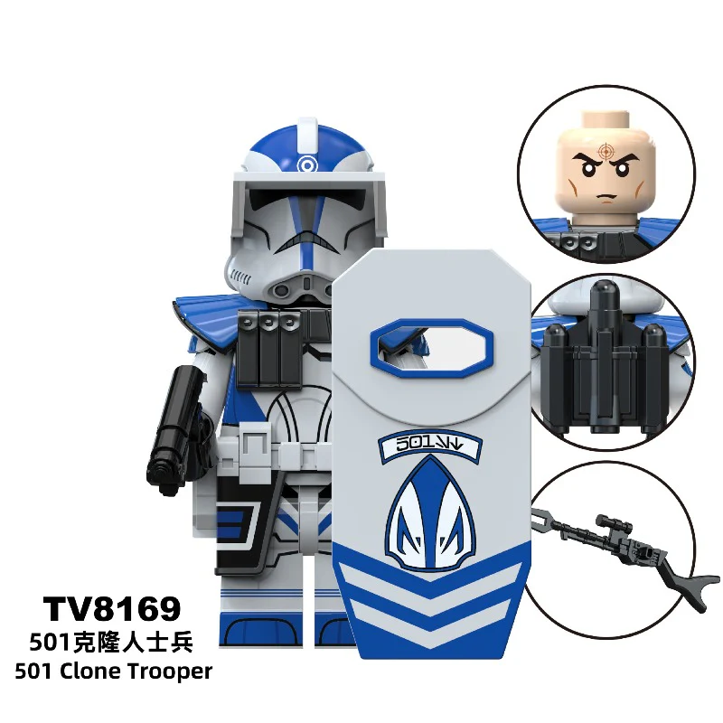 TV6117 TV6118 TV6119 Star Wars Series Minifigures - Image 31