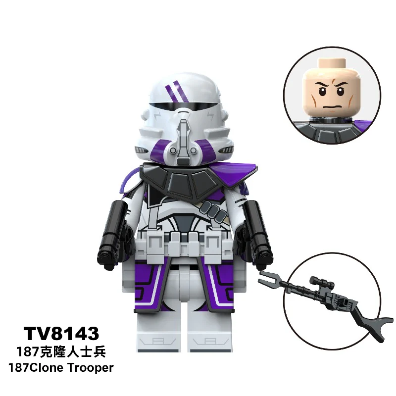 TV6117 TV6118 TV6119 Star Wars Series Minifigures - Image 5