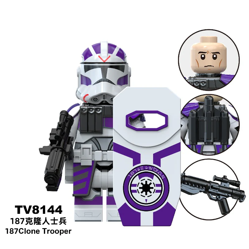 TV6117 TV6118 TV6119 Star Wars Series Minifigures - Image 6