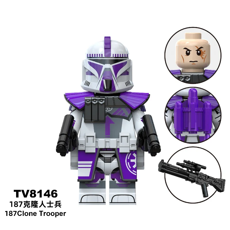 TV6117 TV6118 TV6119 Star Wars Series Minifigures - Image 8