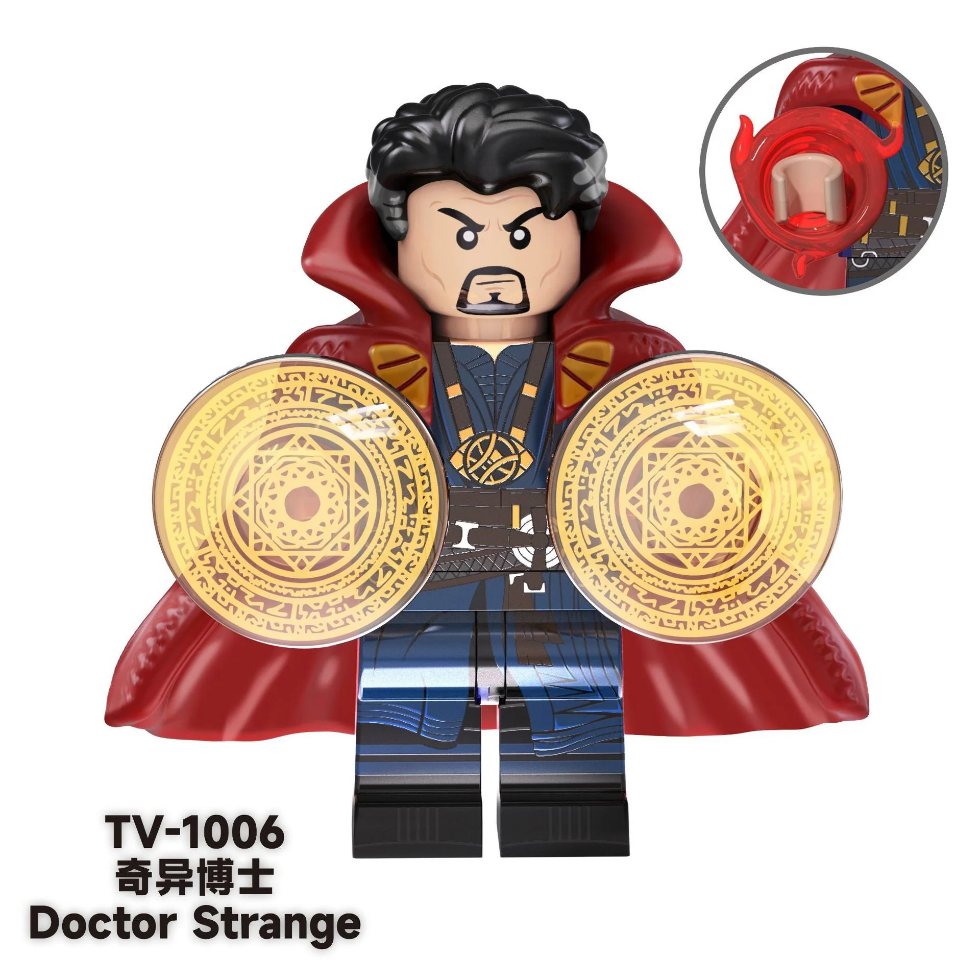 TV6201 Super Hero Series Gem Ultron Wanda Captain America Thunder Panther Minifigures - Image 16